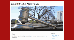 Desktop Screenshot of jaydrescherlaw.com